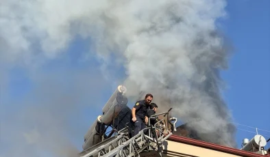 Fethiye’de çıkan yangın söndürüldü, kiracı aranıyor