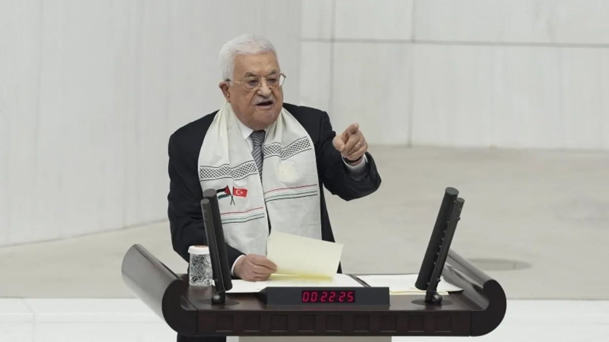 Mahmud Abbas’ın TBMM’deki tarihi konuşması dünya basınında: İsrail’e meydan okudu!